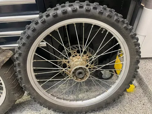 2002 99-02 KX125 KX 125 OEM FRONT & REAR Wheel Set Hub Rim COMPLETE WHEELS