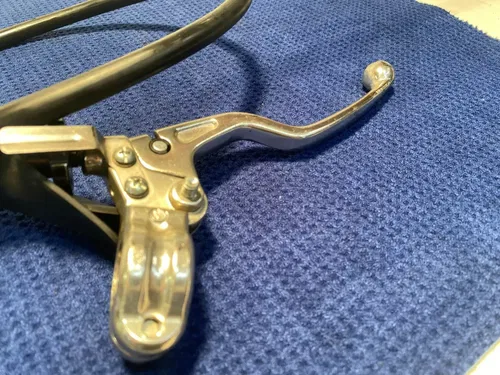2006 Yamaha Yz85 CLUTCH LEVER AND CABEL ASSEMBLY BLUE LEVER YAMAHA YZ85 YAMAHA