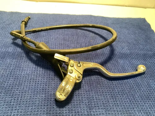 2006 Yamaha Yz85 CLUTCH LEVER AND CABEL ASSEMBLY BLUE LEVER YAMAHA YZ85 YAMAHA