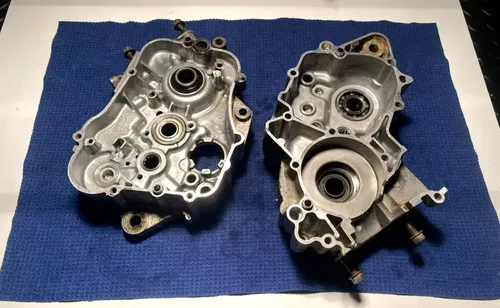 1997 93-01 YZ80 ENGINE SET CRANKCASE BOTTOM END GEAR BOX CARTER 4ES-15121-02-00