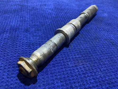 1998 YZ 125 Front Wheel Axle Spindle Pivot Bolt Nut With Spacers OEM Yamaha YZ