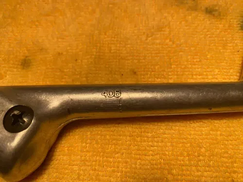 2003 YZ125 OEM KICK START STARTER LEVER ARM PEDAL 4DB-15620-10-00 86-24