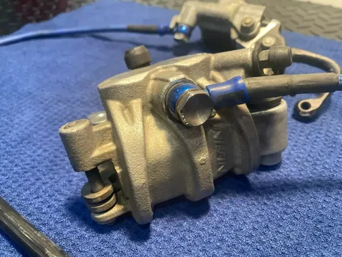 2015 YZ 125 Front Brake Assembly OEM Caliper Master Cylinder Yamaha YZ125 OEM