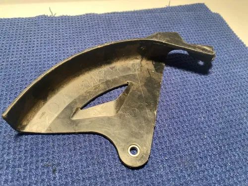 2004 03-05 YZ450F YZ 450F Rear Brake Caliper Guard Rotor Protector Cover Brakes
