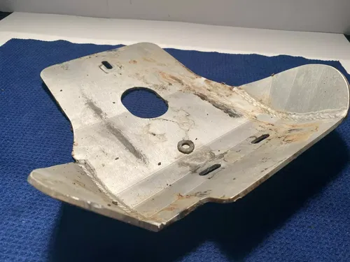2002 YZ250 Skid Plate Aluminum skid plate 1999-2004 Yamaha yz250 2 stroke guard