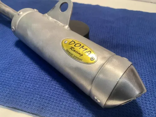 2000 SUZUKI RM125 DOMA RACING SILENCER SUZUKI RM125 SILENCER 2000 RM125 DOMA RM