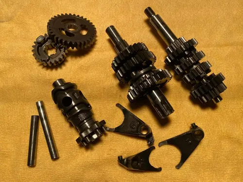 Kawasaki KX80/KX100 OEM Transmission Gears Shift Fork assembly 1992-1997