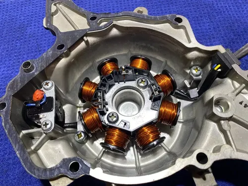 2003-2009 Kawasaki KLX110 OEM Stator Generator Alternator Left Crankcase Cover 8