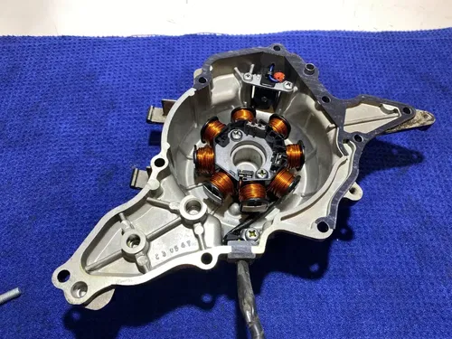 2003-2009 Kawasaki KLX110 OEM Stator Generator Alternator Left Crankcase Cover 8