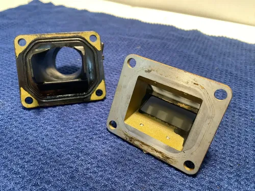 02-12 Yamaha YZ85 YZ 85 Reeds Boot Intake Cage REEDS ASSEMBLY OEM 2003 YZ85