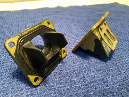 02-12 Yamaha YZ85 YZ 85 Reeds Boot Intake Cage REEDS ASSEMBLY OEM 2003 YZ85