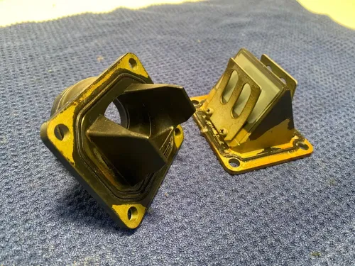 02-12 Yamaha YZ85 YZ 85 Reeds Boot Intake Cage REEDS ASSEMBLY OEM 2003 YZ85