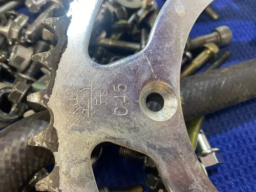 1998 YZ125 OEM YAMAHA MISC FRAME HARDWEAR BOLTS YAMAHA YZ125 OEM HARDWEAR YZ #2