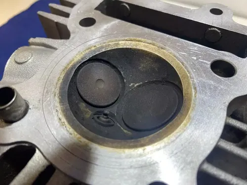 2007 KAWASAKI KLX 110 OEM CYLINDER HEAD KLX OEM KAWASAKI KLX 110 CYLINDER HEAD 7