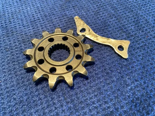 2019 Kawasaki KX250F OEM FRONT SPROCKET GUARD ASSEMBLY OEM FRONT SPROCKET