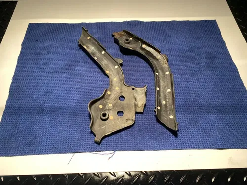 2019 FC450 Acerbis X-Grip Frame Guards Black/Grey ACERBIS FRAME GUARDS