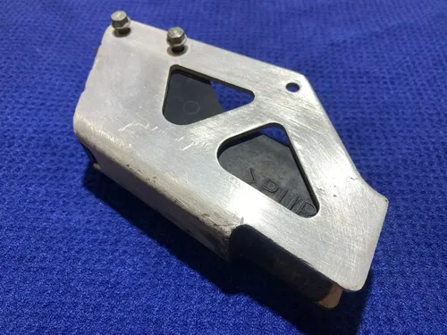 1999 Suzuki RM250 Chain Guide Guard Protector Slide OEM Silver Swingarm RM 250