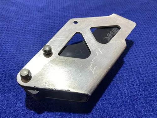1999 Suzuki RM250 Chain Guide Guard Protector Slide OEM Silver Swingarm RM 250