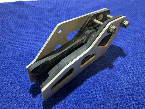 1999 Suzuki RM250 Chain Guide Guard Protector Slide OEM Silver Swingarm RM 250