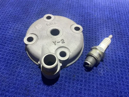 2007 Yamaha YZ85 YZ 85 OEM CYLINDER HEAD FOR BIG BORE YZ85 YAMAHA SPARK PLUG OEM