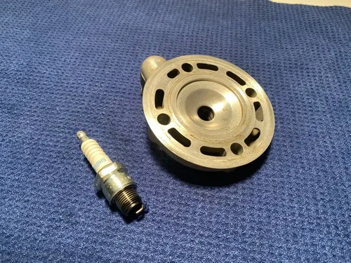 2007 Yamaha YZ85 YZ 85 OEM CYLINDER HEAD FOR BIG BORE YZ85 YAMAHA SPARK PLUG OEM