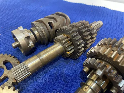 1998 HONDA 96-07 CR80R CR85R OEM TRANSMISSION TRANNY TRANS SHIFT FORKS GEARBOX
