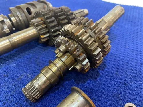 1998 HONDA 96-07 CR80R CR85R OEM TRANSMISSION TRANNY TRANS SHIFT FORKS GEARBOX