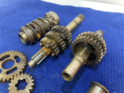 1998 HONDA 96-07 CR80R CR85R OEM TRANSMISSION TRANNY TRANS SHIFT FORKS GEARBOX