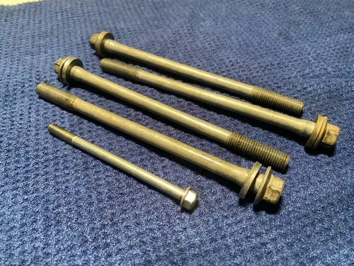 2012 HONDA CRF450R ENGINE MOTOR CYLINDER HEAD BOLTS WITH WASHERS 90001-MEN-A30