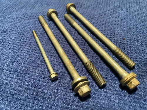 2012 HONDA CRF450R ENGINE MOTOR CYLINDER HEAD BOLTS WITH WASHERS 90001-MEN-A30