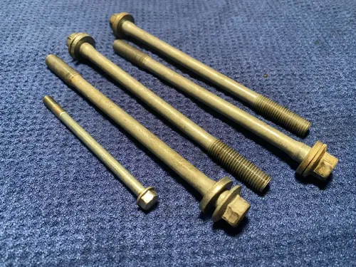 2012 HONDA CRF450R ENGINE MOTOR CYLINDER HEAD BOLTS WITH WASHERS 90001-MEN-A30
