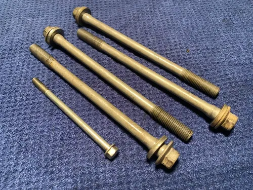 2012 HONDA CRF450R ENGINE MOTOR CYLINDER HEAD BOLTS WITH WASHERS 90001-MEN-A30