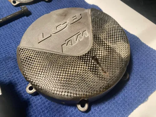 2005 KTM 950 ADVENTURE OEM COMPLETE BOTTOM END ASSEMBLY CASES & CRANK RUNNING