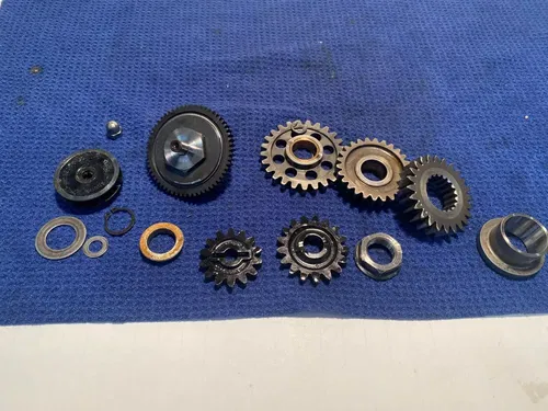 2015 KTM 350 EXC-F OEM BOTTOM END GEARS OEM KTM GEARS BOTTOM END ASSEMBLY KTM