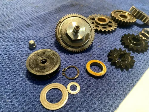 2015 KTM 350 EXC-F OEM BOTTOM END GEARS OEM KTM GEARS BOTTOM END ASSEMBLY KTM