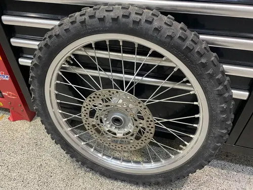 02-12 YAMAHA YZ125 YZ250 YZ450F YZ250F EXCEL 21" FRONT WHEEL RIM HUB TIRE YZ125