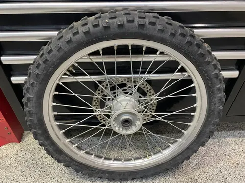 02-12 YAMAHA YZ125 YZ250 YZ450F YZ250F EXCEL 21" FRONT WHEEL RIM HUB TIRE YZ125