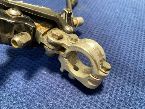2000 KAWASAKI KX125 CLUTCH CABLE ASSEMBLY AND ASV LEVER WITH PERCH KAWASAKI KX