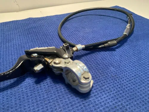 2000 KAWASAKI KX125 CLUTCH CABLE ASSEMBLY AND ASV LEVER WITH PERCH KAWASAKI KX
