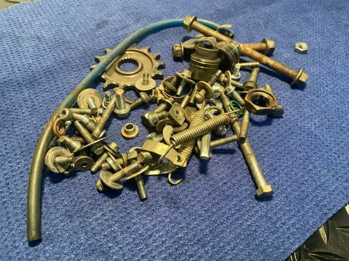 2015 YZ125 OEM YAMAHA MISC FRAME HARDWEAR BOLTS YAMAHA YZ125 OEM HARDWEAR