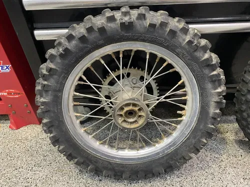 2002-2018 Yamaha YZ85 FRONT & REAR Full Wheel Assembly's OEM YAMAHA YZ WHEELS #1