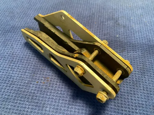 2000 Suzuki RM125 Chain Guide Guard Protector Slide OEM Silver Swingarm RM125 #2