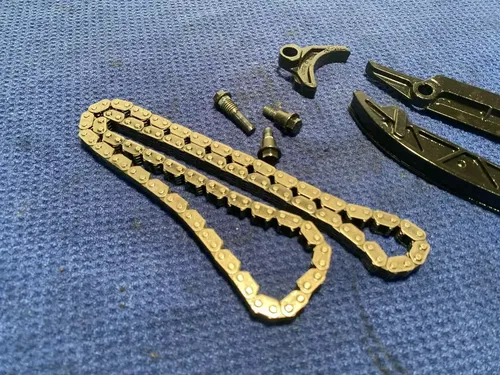 2015 KTM 350 EXC-F Cam Chain Guide Timing Chain Bolts Assembly OEM KTM 350 EXC-F