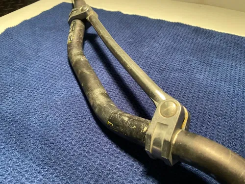 YZ85 BARS SILVER YAMAHA RENTHAL BARS YZ Handel bards YZ80 YAMAHA BARS