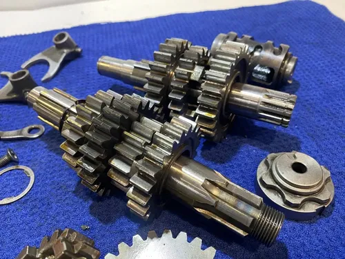 96-00 1999 RM250 RM 250 OEM Transmission Main Counter Shaft Gears Gear Box Shift