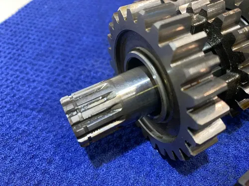 96-00 1999 RM250 RM 250 OEM Transmission Main Counter Shaft Gears Gear Box Shift