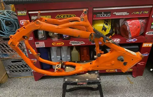 KTM 350 EXC-F OEM FRAME CHASSIS 2015 KTM 350 EXC-F MAIN FRAME CHASSIS KTM 350