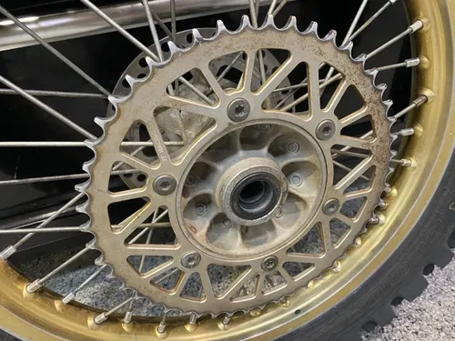 1996 - 2000 Suzuki RM125 RM250 Rear Wheel Rim Hub Tire ASSEMBLY TAKASAGO EXCEL
