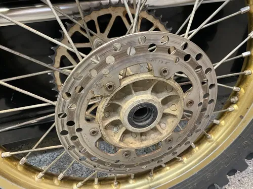 1996 - 2000 Suzuki RM125 RM250 Rear Wheel Rim Hub Tire ASSEMBLY TAKASAGO EXCEL