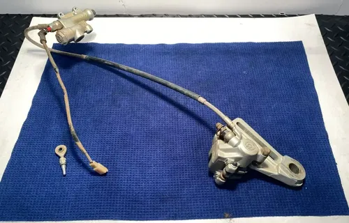 KTM 350 EXC-F OEM BREMBO FULL REAR BRAKE ASSEMBLY MASTER CYLINDER CALIPER 2015